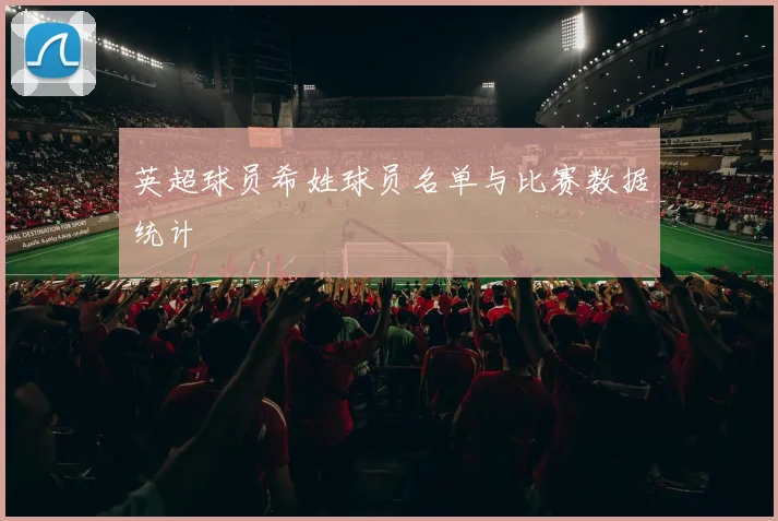 英超球员希姓球员名单与比赛数据统计